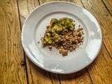 Ca ne manque pas de sel ! – Crumble de courgette aux amandes