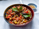 Japonisant – Tartare de tomates au shiso rouge