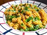 Journée mondiale – Fusilli et sauce fromage à la courge