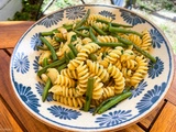 Pâtes du week-end – Pasta con fagiolini (pâtes aux haricots verts)