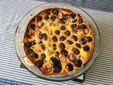 Plaisir de saison – Clafoutis cerises et rhubarbe