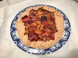 Prunes 2 – Tarte rustique aux prunes