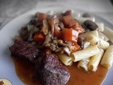 Boeuf bourguignon sans vin au cookéo