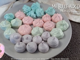 Mini Meringues Fruitées