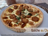 Quiche au chorizo