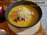 Velouté chou-fleur, carotte et curcuma