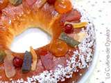 Brioche des Rois recette aux fruits confits