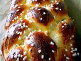 Brioche tressee a 6 brins, mes recettes vos realisations