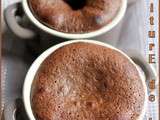 Coeur fondant chocolat confiture de lait