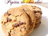 Cookies pepites de chocolat beurre de cacahuetes