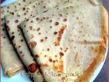 Crêpes pour la chandeleur