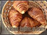 Croissant au beurre