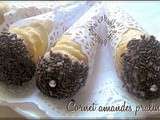 Gateau algerien : Cornet amandes pralinoise