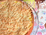 Gateau aux pommes à la crème patissière