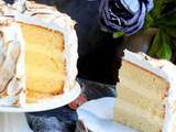 Gâteau Layer Cake au Citron Meringué