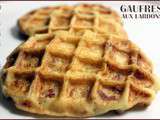 Gaufre salee de pommes de terre