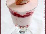 Mousse mascarpone framboises