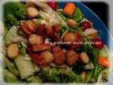 Salade fraicheur aux St Jacques