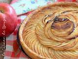 Tarte aux pommes en rosace du cap patisserie