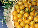 Tarte fine aux tomates cerises bonbons