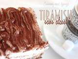 Tiramisu café sans alcool