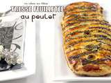 Tresse feuilletée au poulet