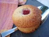 Financiers au Miel et aux Framboises