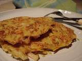 Galettes de Carottes au Surimi