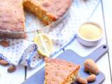 Gâteau amande/polenta au sirop de citron