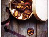 Mendiants aux pistaches et amandes caramélisées