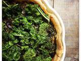 Quiche au kale et à la betterave (histoire d'un naufrage évité)