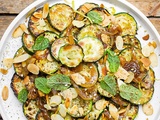 Salade de courgettes grillées