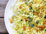 Spaghetti aux courgettes