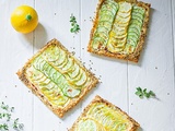 Tartelettes fines aux courgettes