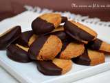 Biscuits sablés au beurre et chocolat