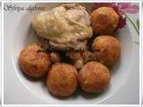 Sfiriya algéroise (Croquettes de pain au fromage) سفيرية الخبز