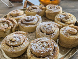 Biscuits roulés à la cannelle