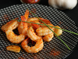 Crevettes sautées à l’ail & au piment d’Espelette