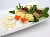 Brochettes cinq saveurs