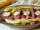 Côte de boeuf en croûte de sel au beurre d’estragon