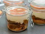 Tiramisu à la compotée de figues rôties, miel et vanille