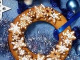 Couronne de Sablés de Noël