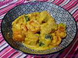 Curry Jaune de Poulet aux Carottes et Courgettes