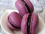 Macarons aux Mûres