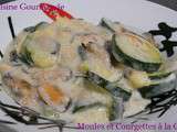 Moules et Courgettes à la Crème