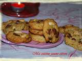 Cookies aux 2 pépites de chocolat et cacahuètes