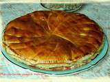 Galette des rois frangipane poire chocolat