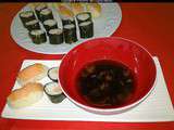 Sushis et makis