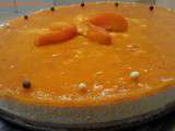 Entremet mascarpone, citron et abricots