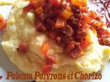 Polenta aux Poivrons et Chorizo d’Audrey